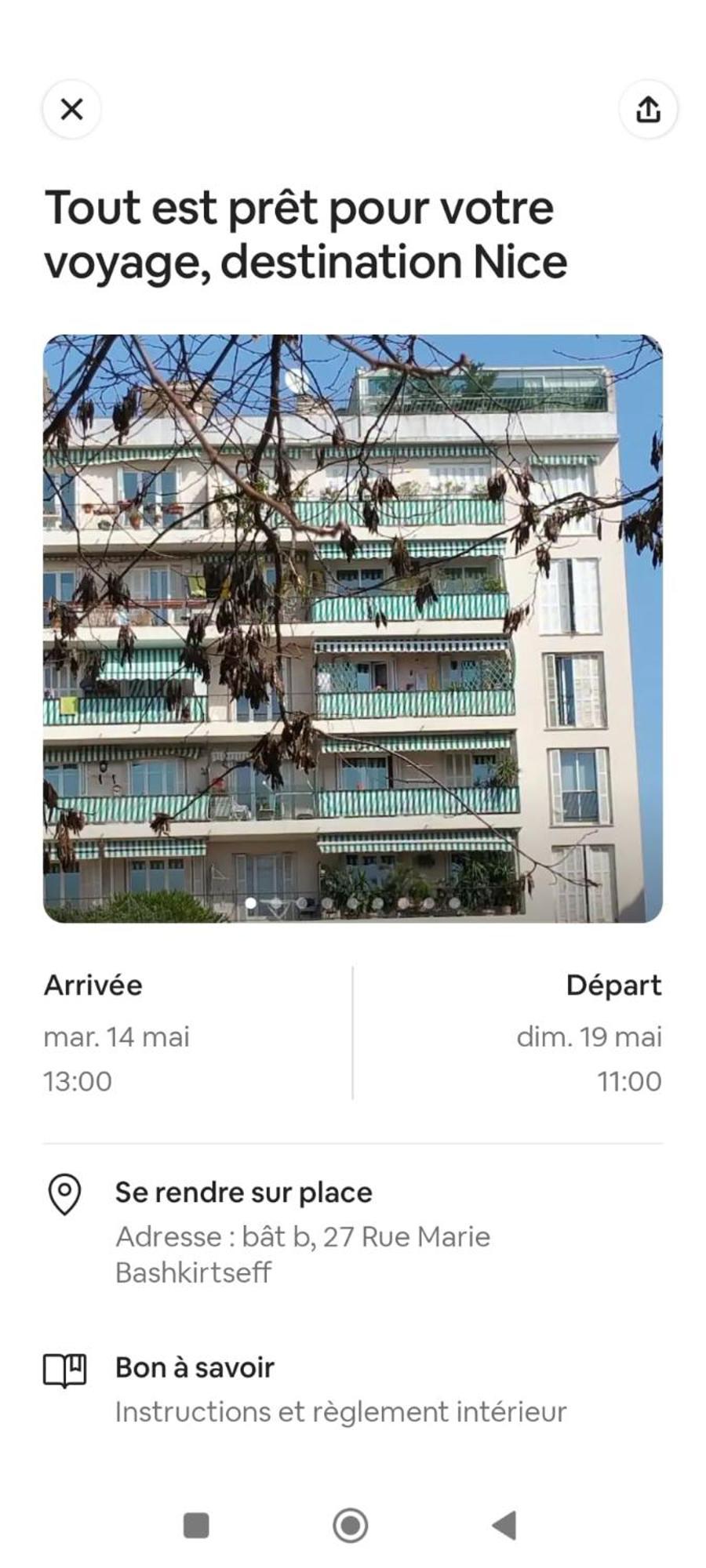 Апартаменти 2 Pieces Proche Aeroport Ніцца Екстер'єр фото